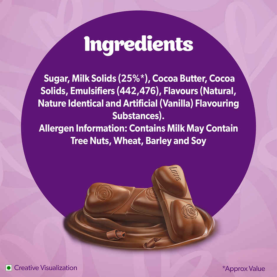 Cadbury Dairy Milk Silk Heart Shaped Chocolate Gift Box