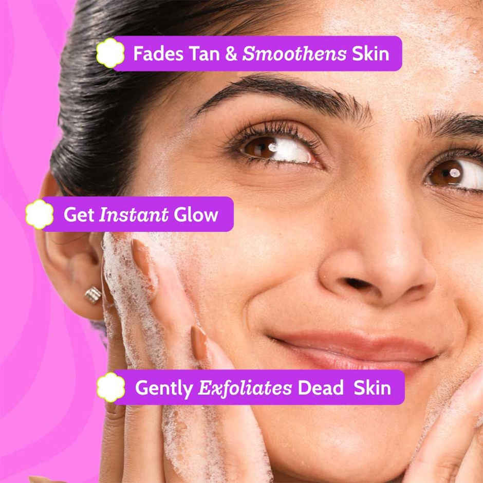Chemist at Play Gentle Exfoliating Face Wash | Gives Instant Glow | For Oily, Dry & Combination Skin