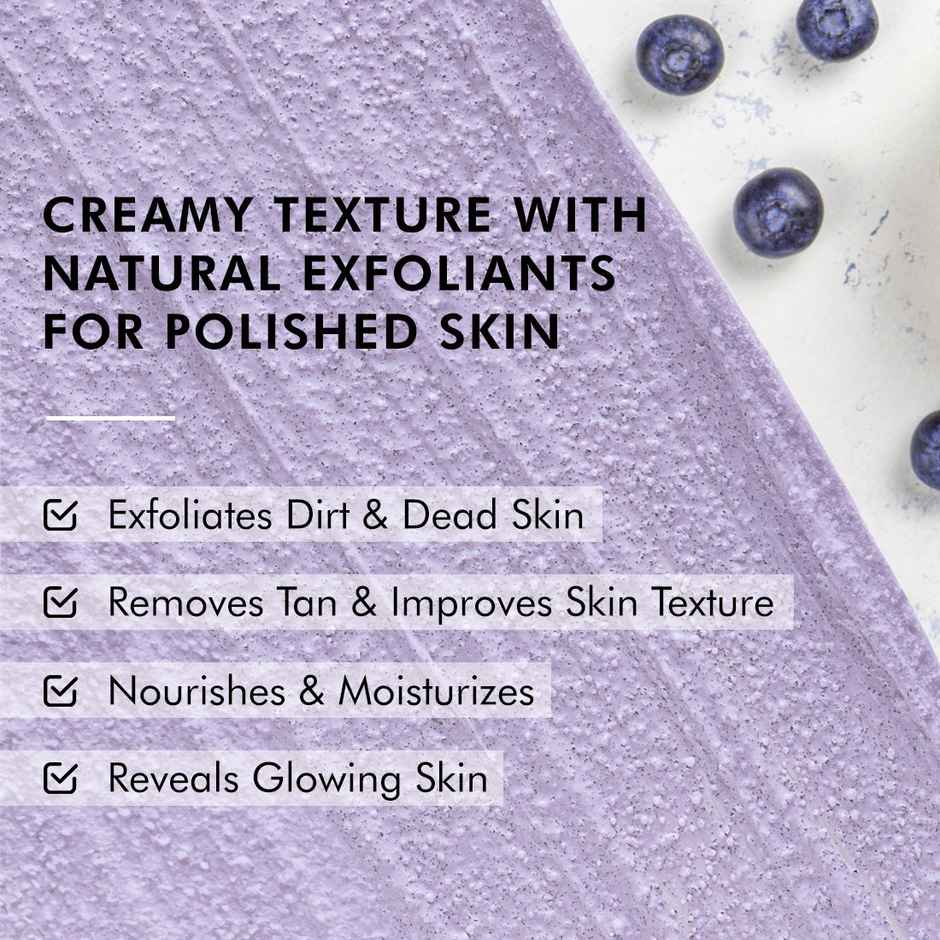 mCaffeine Blueberry Breeze Body Scrub