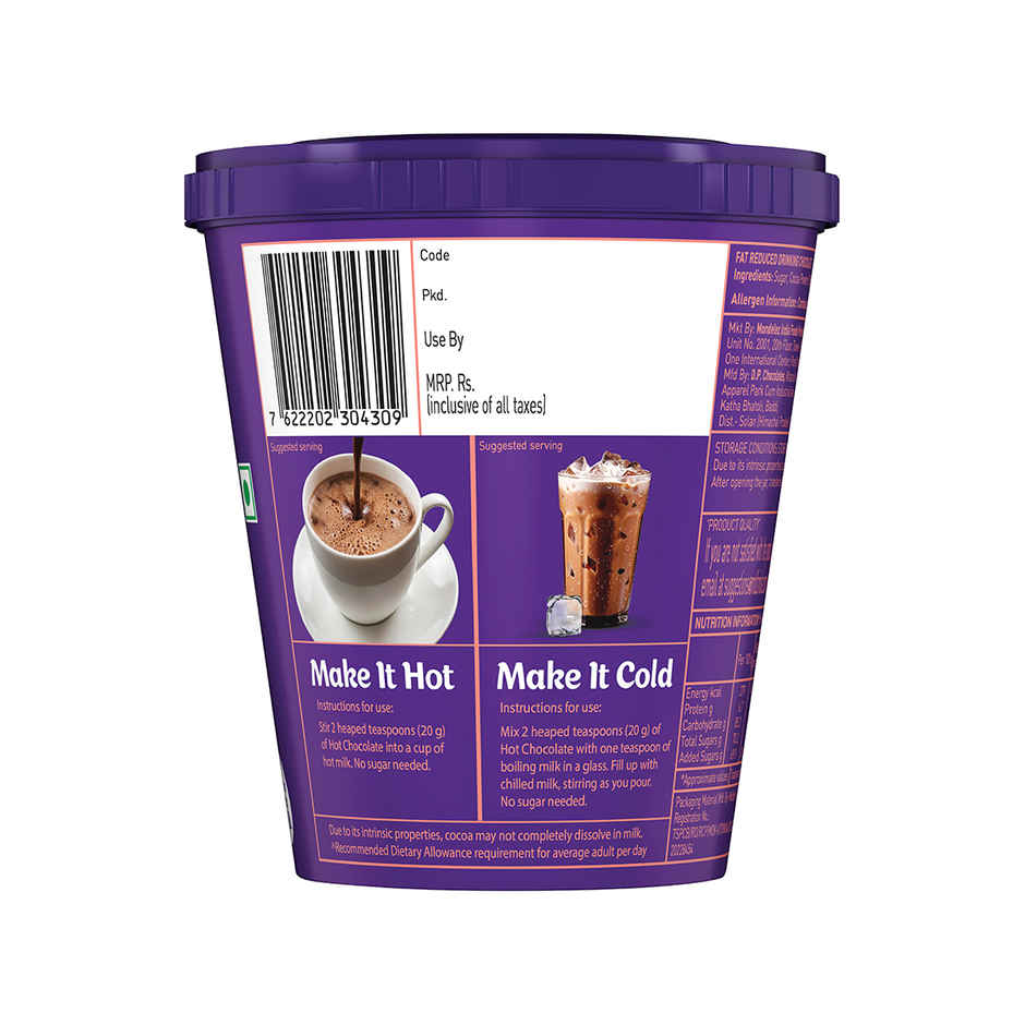 Cadbury Hot Chocolate Powder