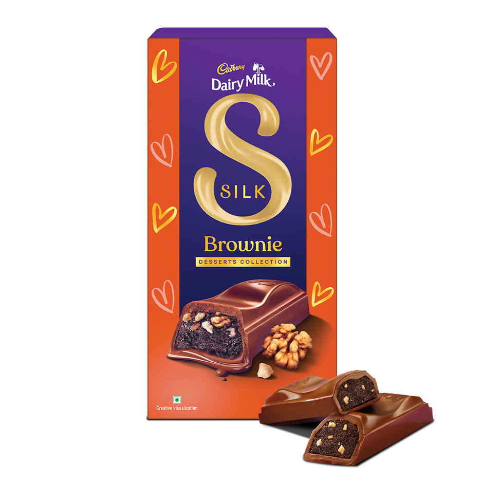 Cadbury Dairy Milk Silk Desserts Brownie Chocolate Bar Combo