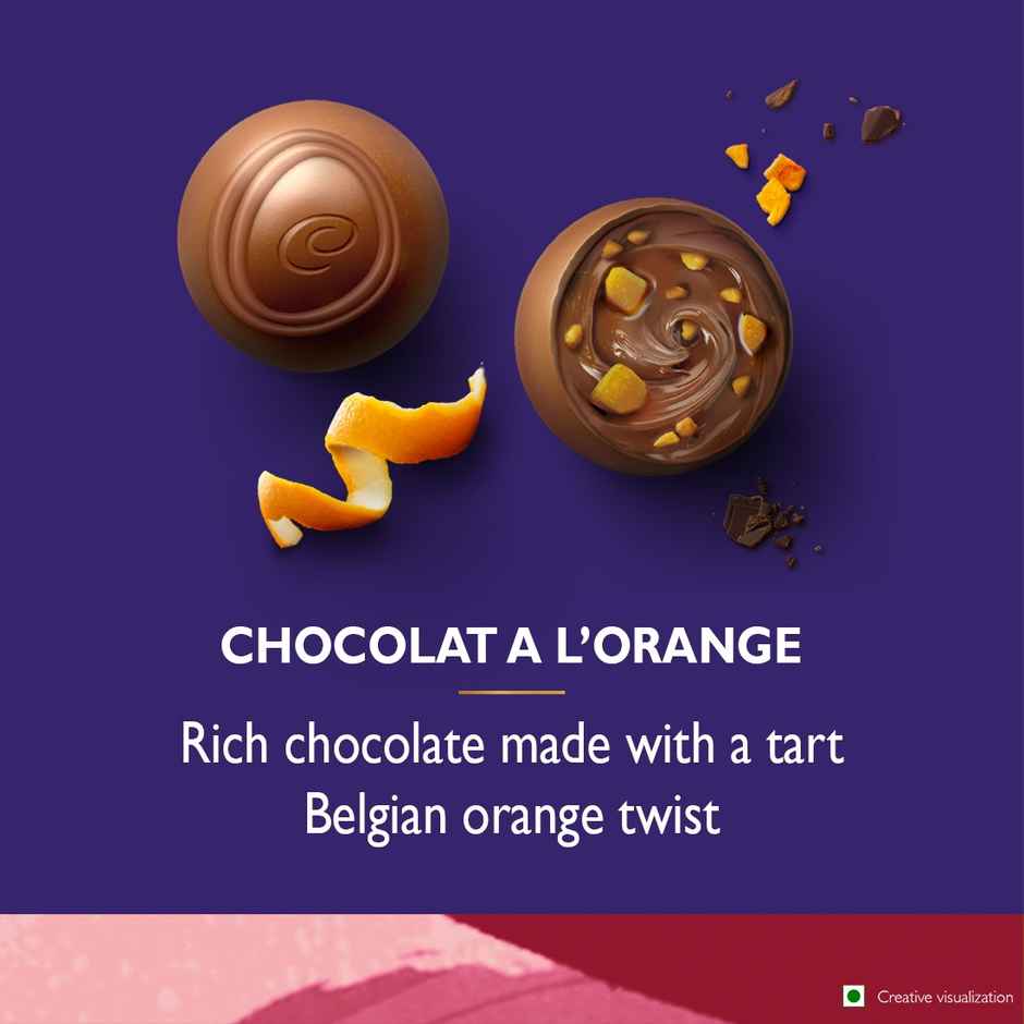 Cadbury Studio Chocolat A L'Orange Signature Pralines Chocolate Combo