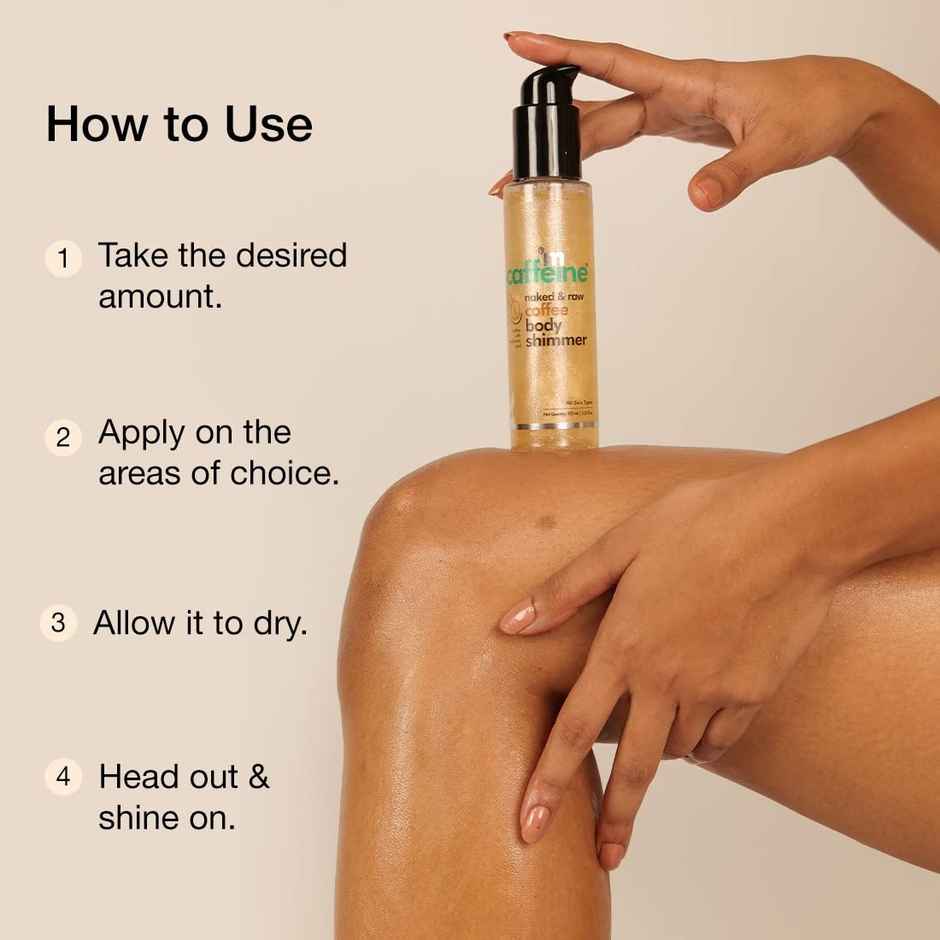 mCaffeine Naked & Raw Coffee Body Shimmer