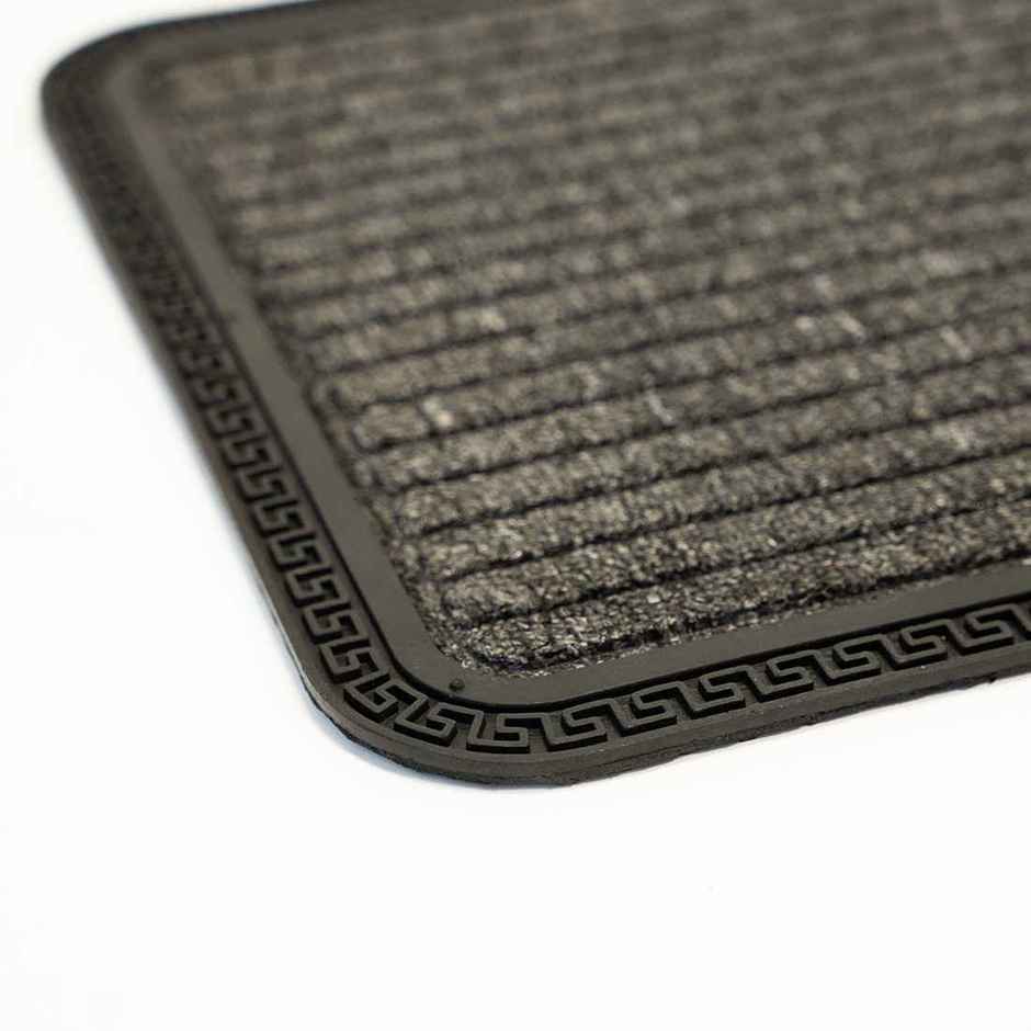 PrettyKrafts Anti-Slip Rectangular Doormat | 61 x 91 cm | Durable Polypropylene Floor Mat | Grey