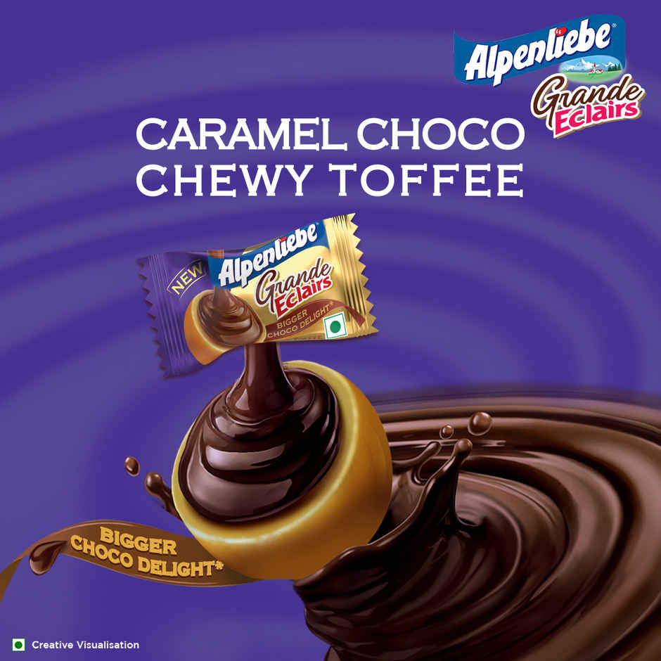 Alpenliebe Grande Eclairs | 80 pcs Pouch