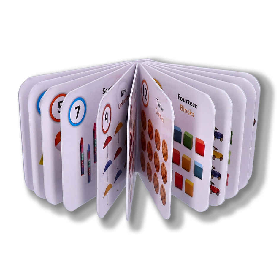 Navneet Tiny Board Book- Numbers Board Book for Little Ones | Age 1-4 Years