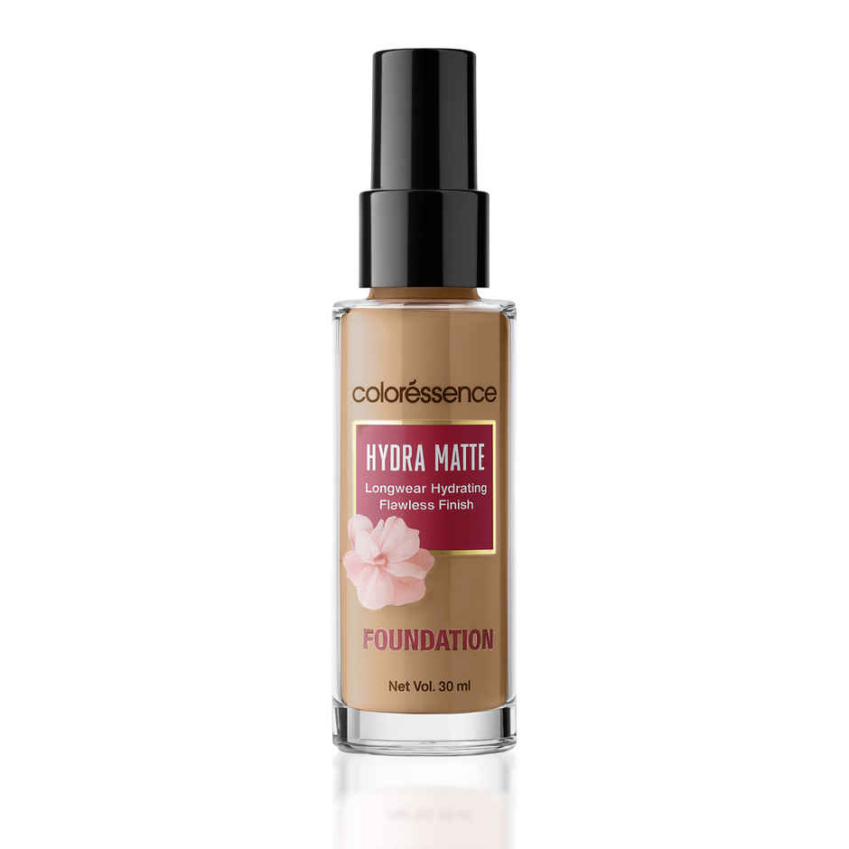 Coloressence Liquid Foundation for Matte Even Skintone | Waterproof & Lightweight, Blendable | L3