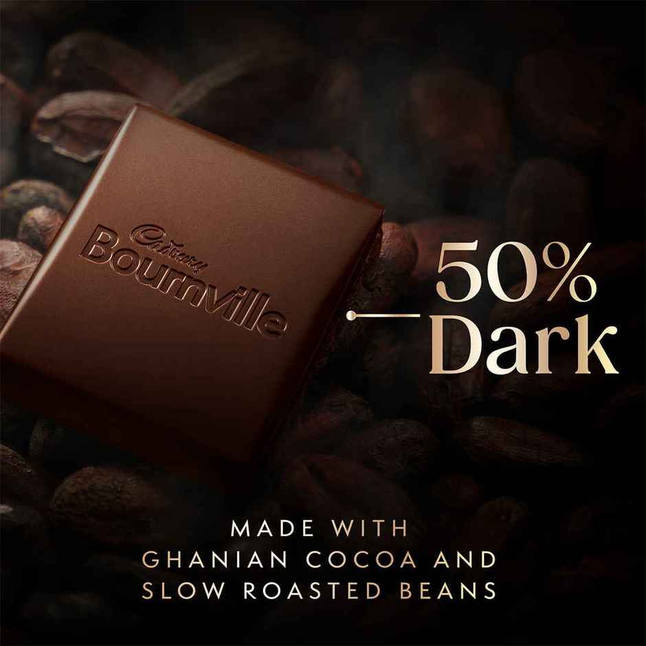 Cadbury Bournville Rich Cocoa 50% Dark Chocolate Bar
