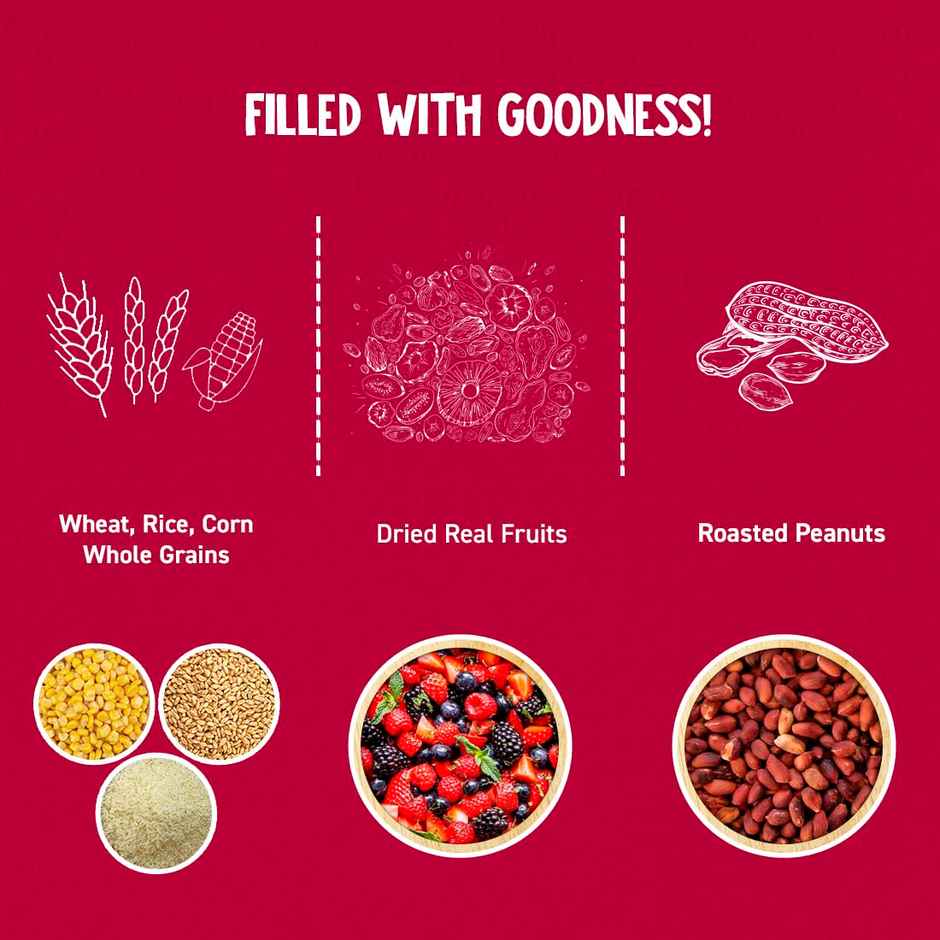 Alpino Super Muesli Fruit & Nuts Whole Oats & Whole Grain