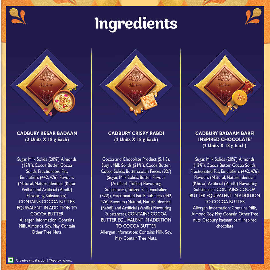 Cadbury Celebrations Fusions Assorted Chocolate Gift Box