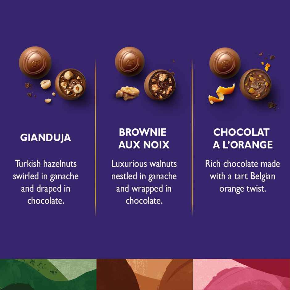 Cadbury Studio Signature Pralines, Assorted Flavours Chocolate Gift Pack
