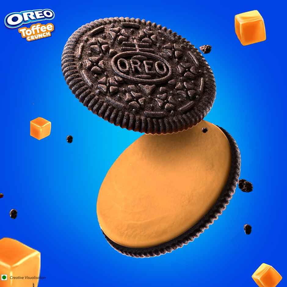 Cadbury Oreo Toffee Crunch Flavour Creme Sandwich Biscuit Combo  