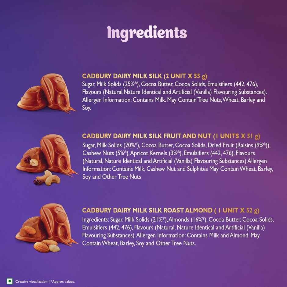 Cadbury Dairy Milk Silk Selections Assorted Chocolate