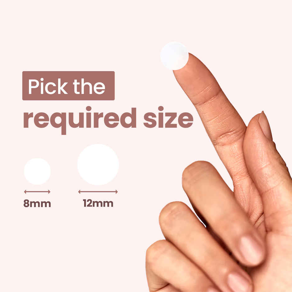 Hydrocolloid Pimple Patches with Salicylic Acid | Overnight Healing | Small & Large