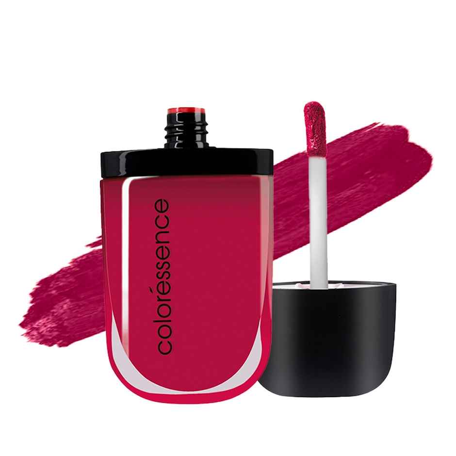 Coloressence Intense Liquid Lip Color | Long Lasting, Smudgeproof, Waterproof | Antique Ruby