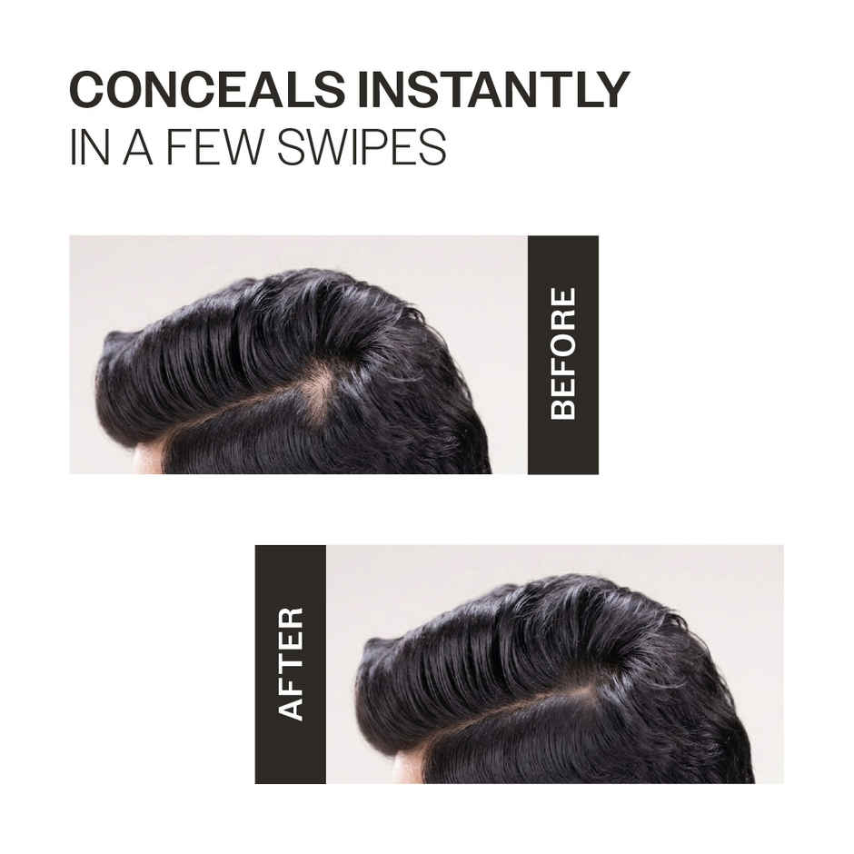 Bare Anatomy Instant Cover-Up Hair Powder | 100% Instant Grey Coverage | Black Color Hair Powder
