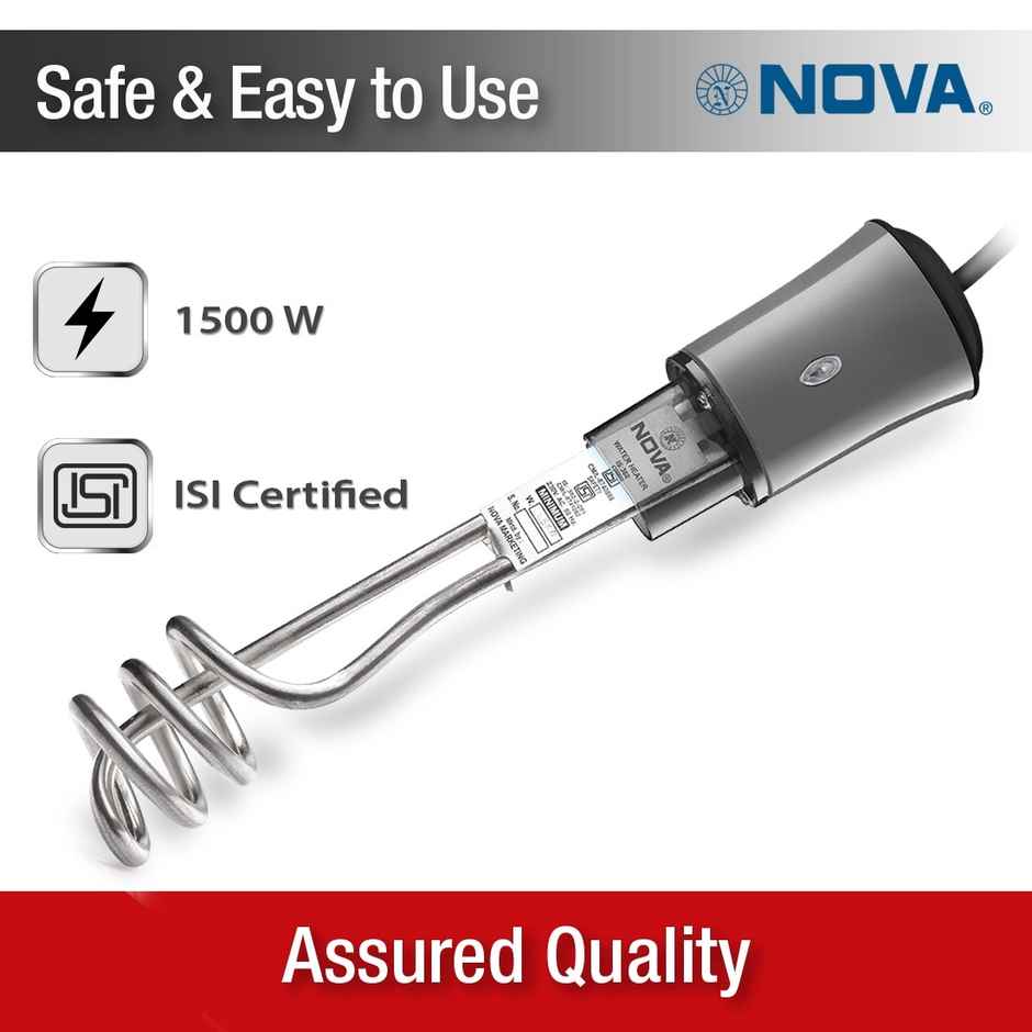 Nova Submersible Nih 427 Instant Heat 1500 W Immersion Heater Rod (Water)