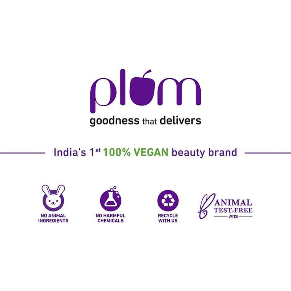 Plum 15% Vitamin C Face Serum With Mandarin (20ml) & Plum 10% Niacinamide Face Serum With Rice Water (15ml) Combo