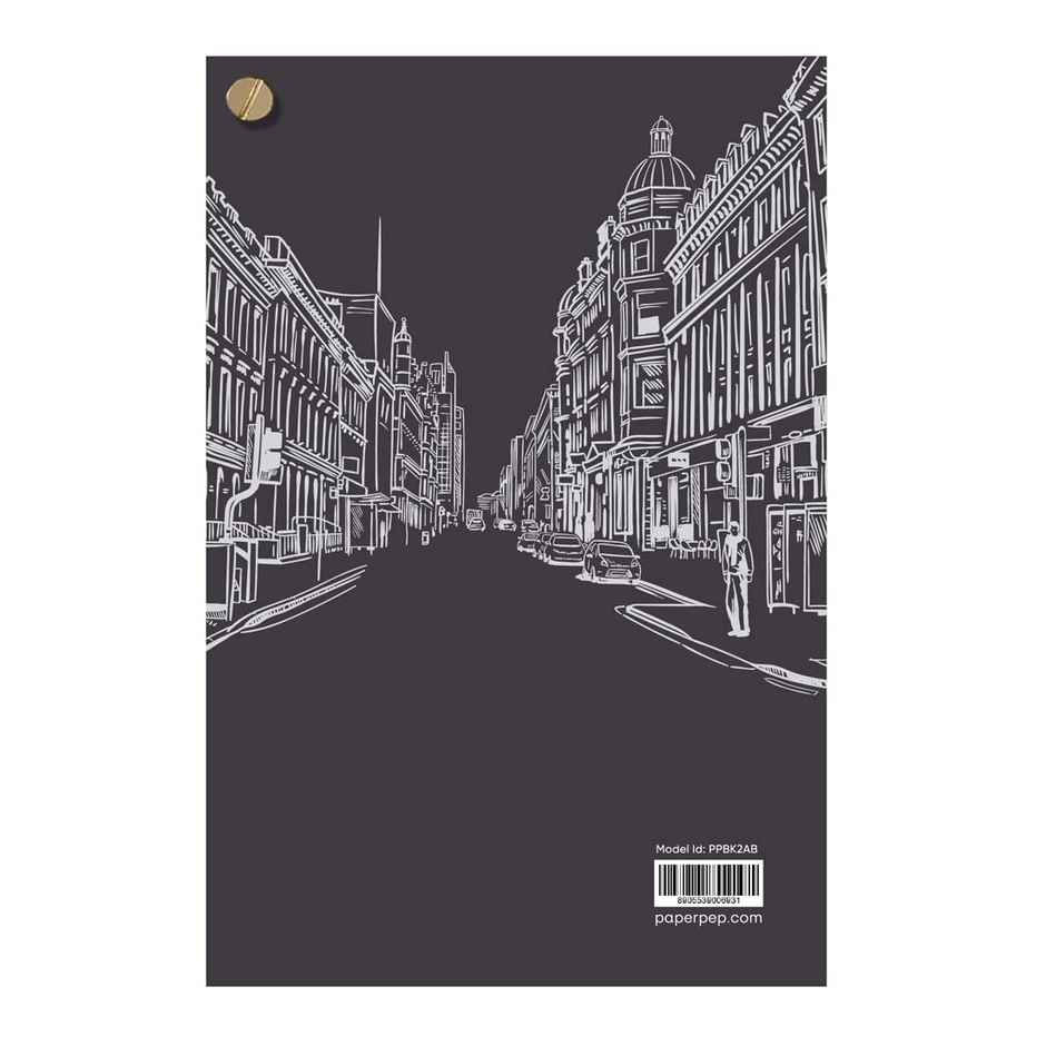Paperpep Black Pocket Sketchbook 220Gsm 4 x 6 36 Sheets