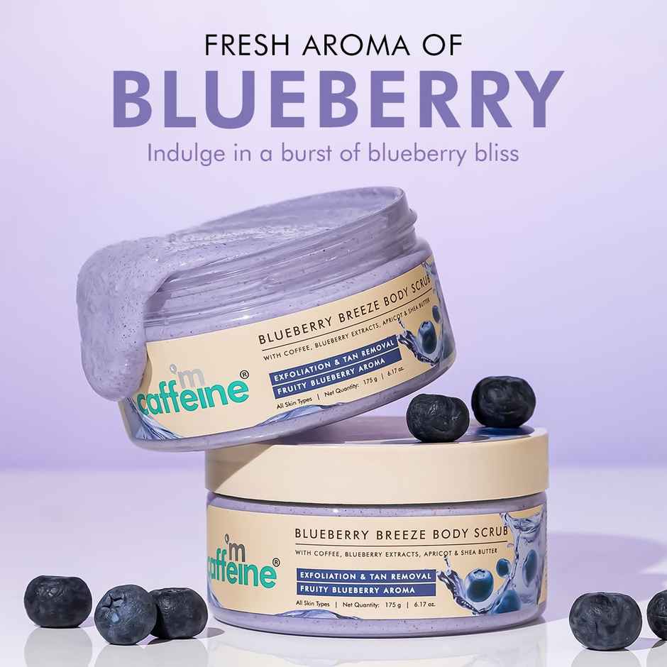 mCaffeine Blueberry Breeze Body Scrub