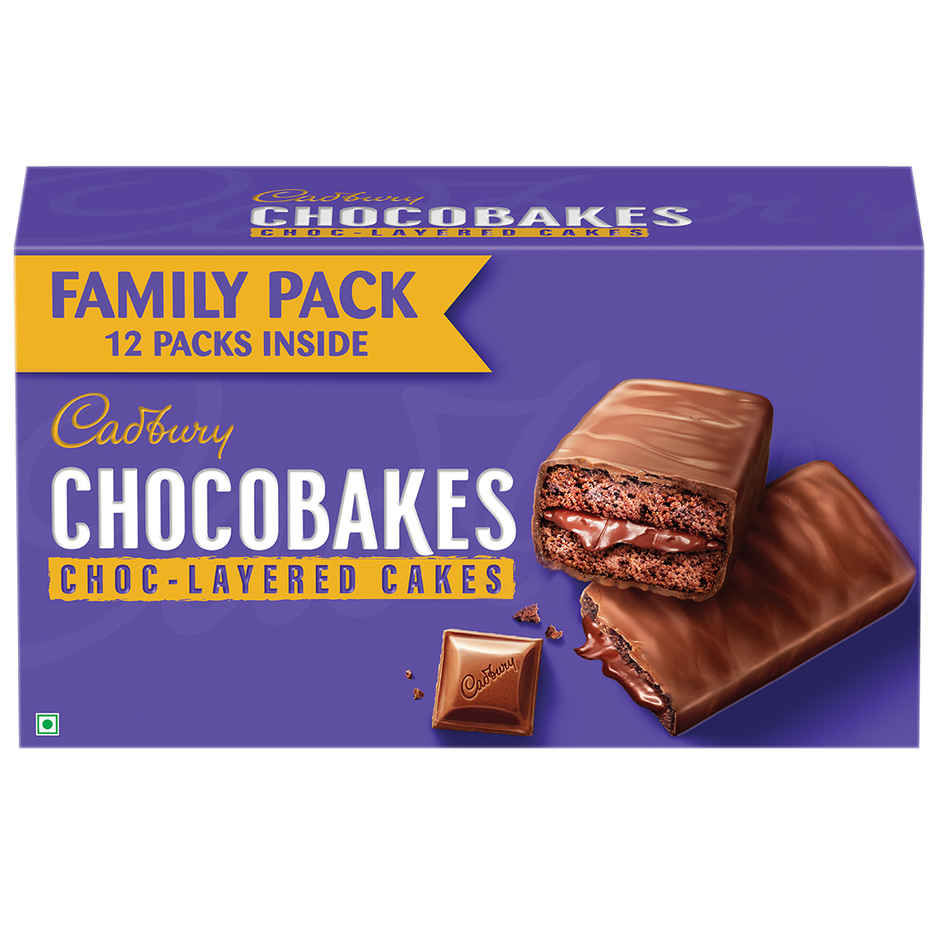Cadbury Chocobakes Choclayered Chocolate Cake Combo