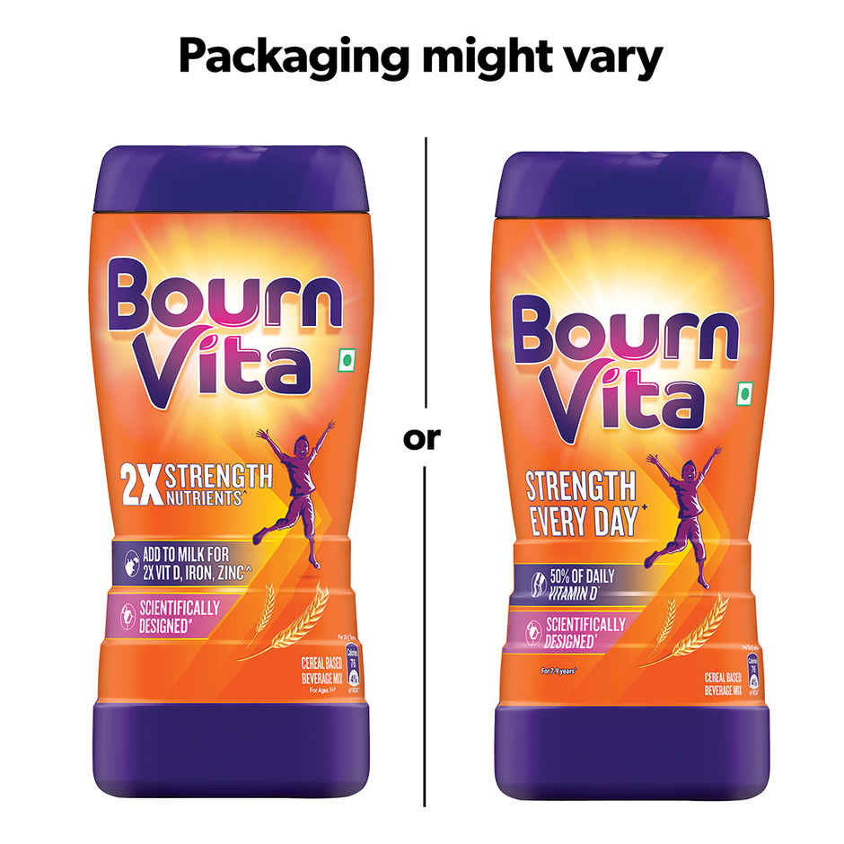 Bournvita Chocolate | Cereal Based Drink Mix Jar