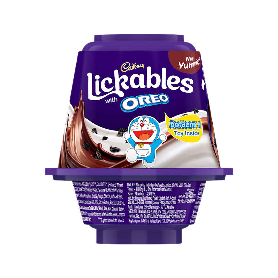 Cadbury Dairy Milk Lickables Shaped Chocolates with Oreo Chunks