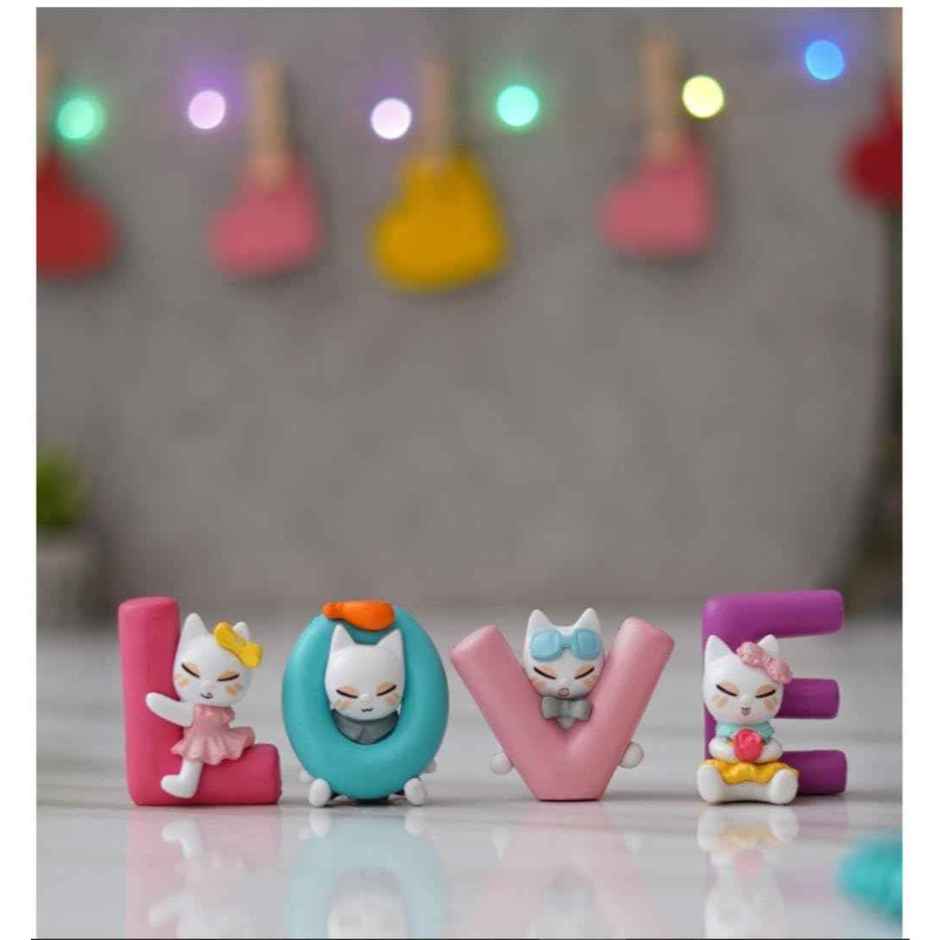 Casacraft by Pepperfry Love Animated Characters Multicolor Polyresin Showpc