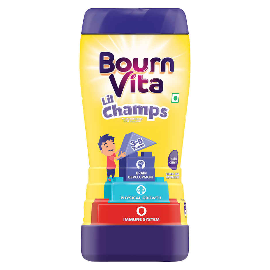 Cadbury Bournvita Lil Champs Vanilla Drink Mix | For 3 - 5 years Kids