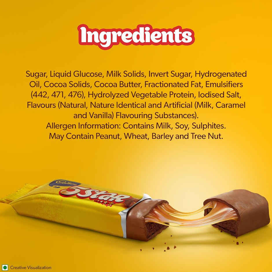 Cadbury 5 Star Chocolate Bar Kitted Pack