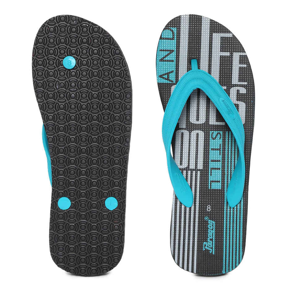 Paragon Men's Turquoise Hwk Slippers HWK3704G UK 9