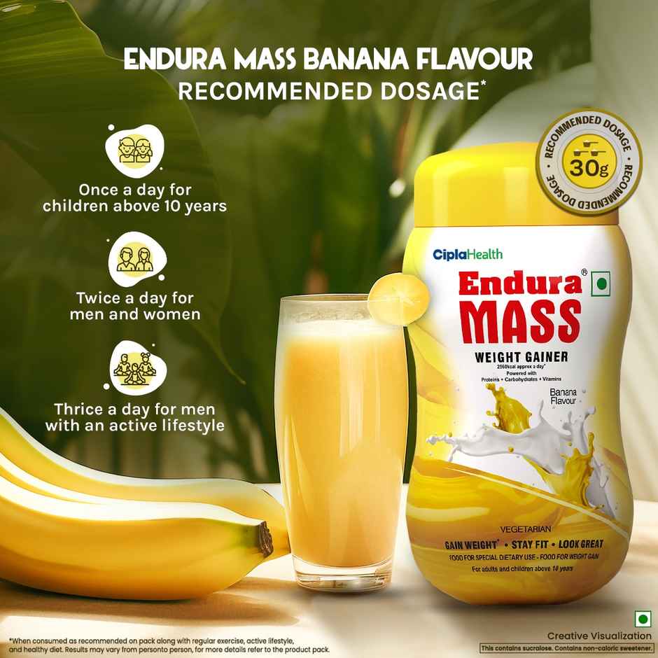 Endura Mass Weight Gainer - Banana