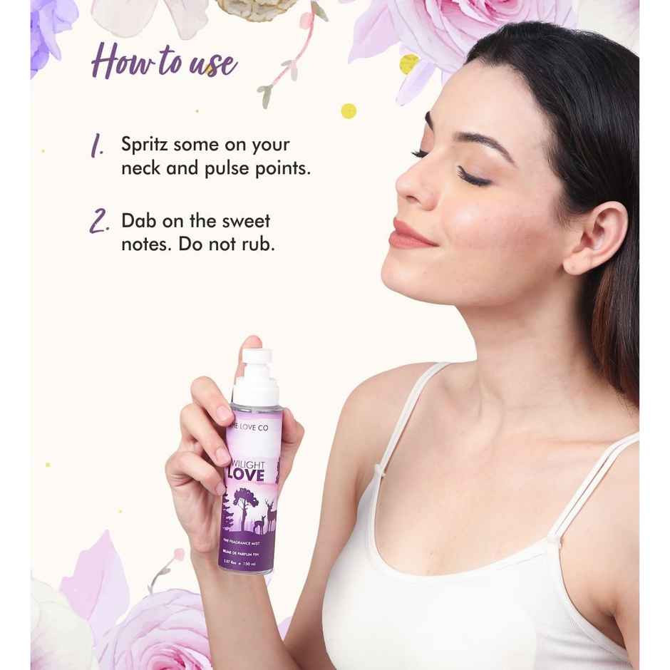 The Love Co Warm Vanilla Body Mist