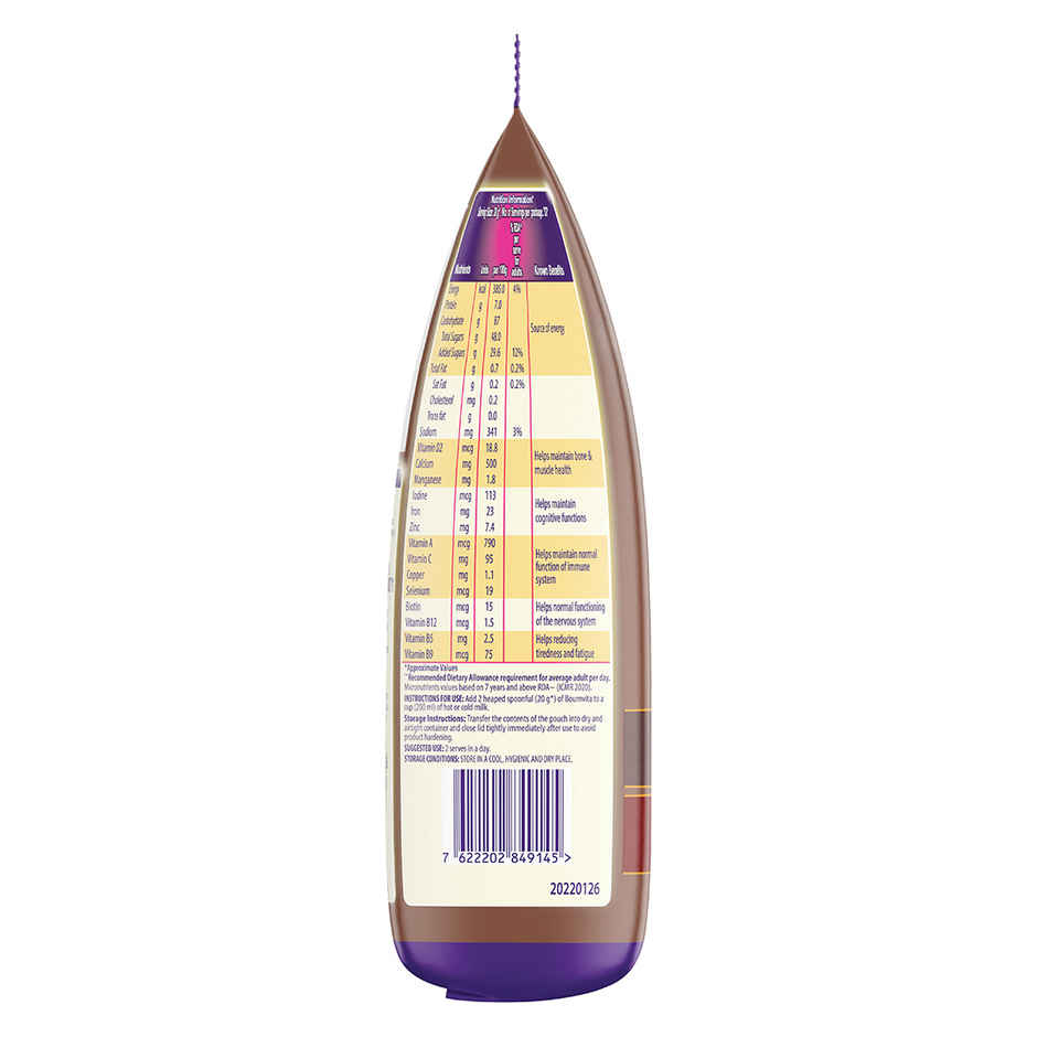 Bournvita 5 Star Magic Nutrition Drink Pouch
