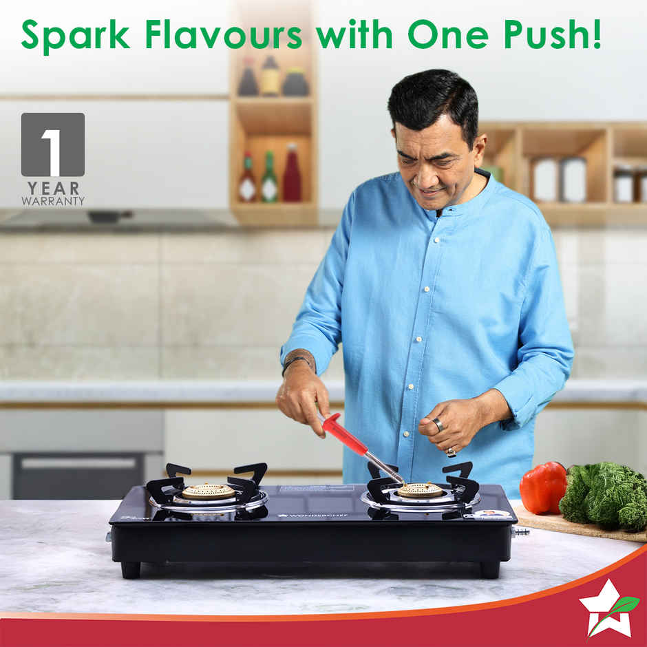 Wonderchef Stainless Steel Gas Stove Lighter
