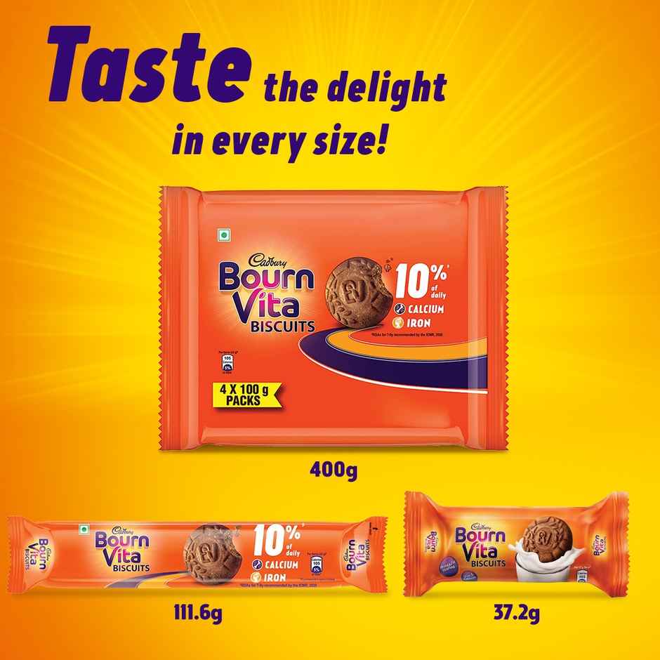 Bournvita Biscuit Pack | Biscuit Snack