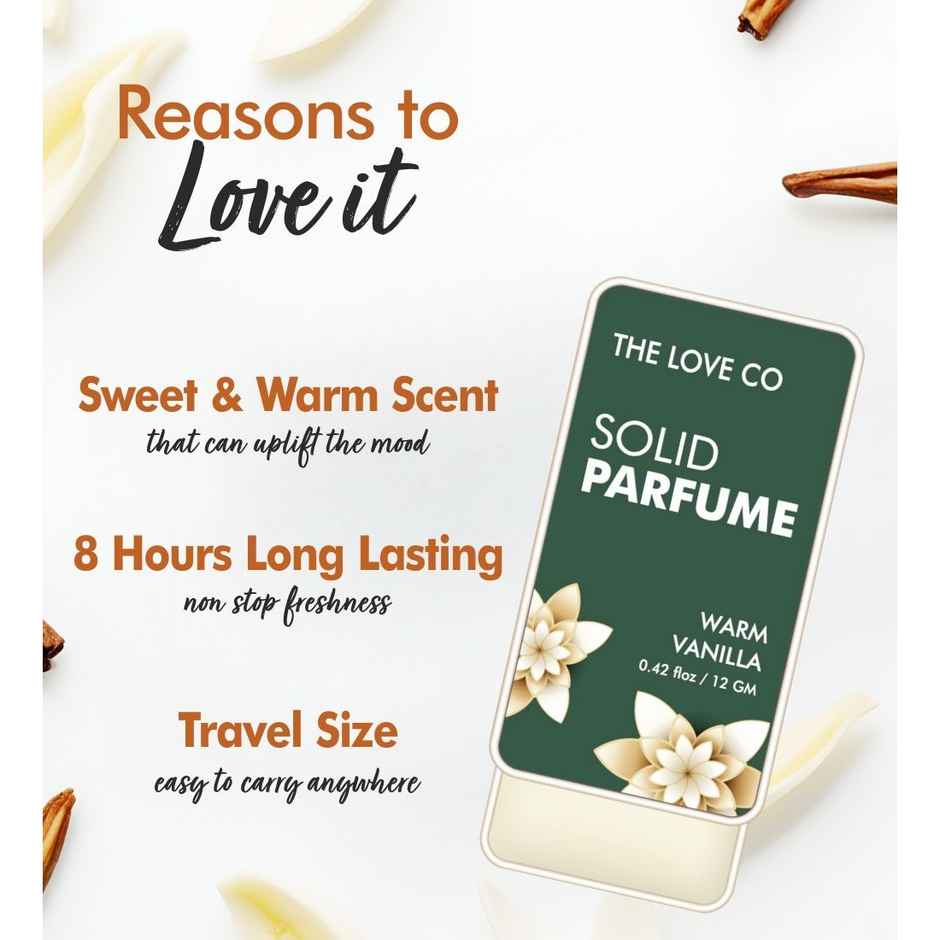 The Love Co Solid Perfume - Vanilla