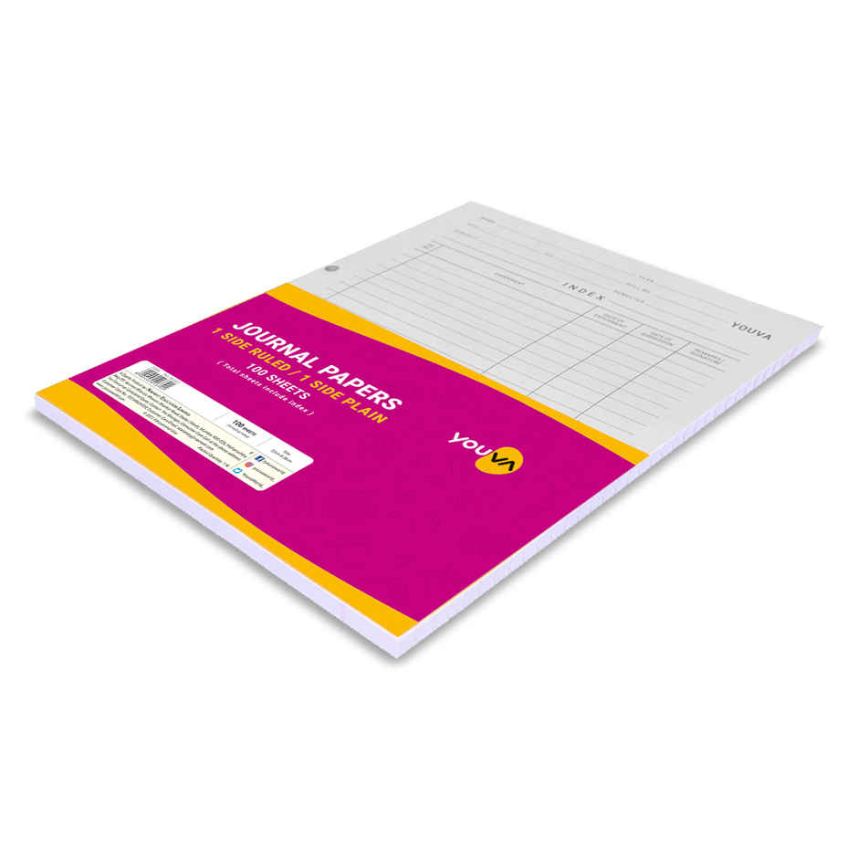 Youva Journal Papers - Smooth and Durable | White