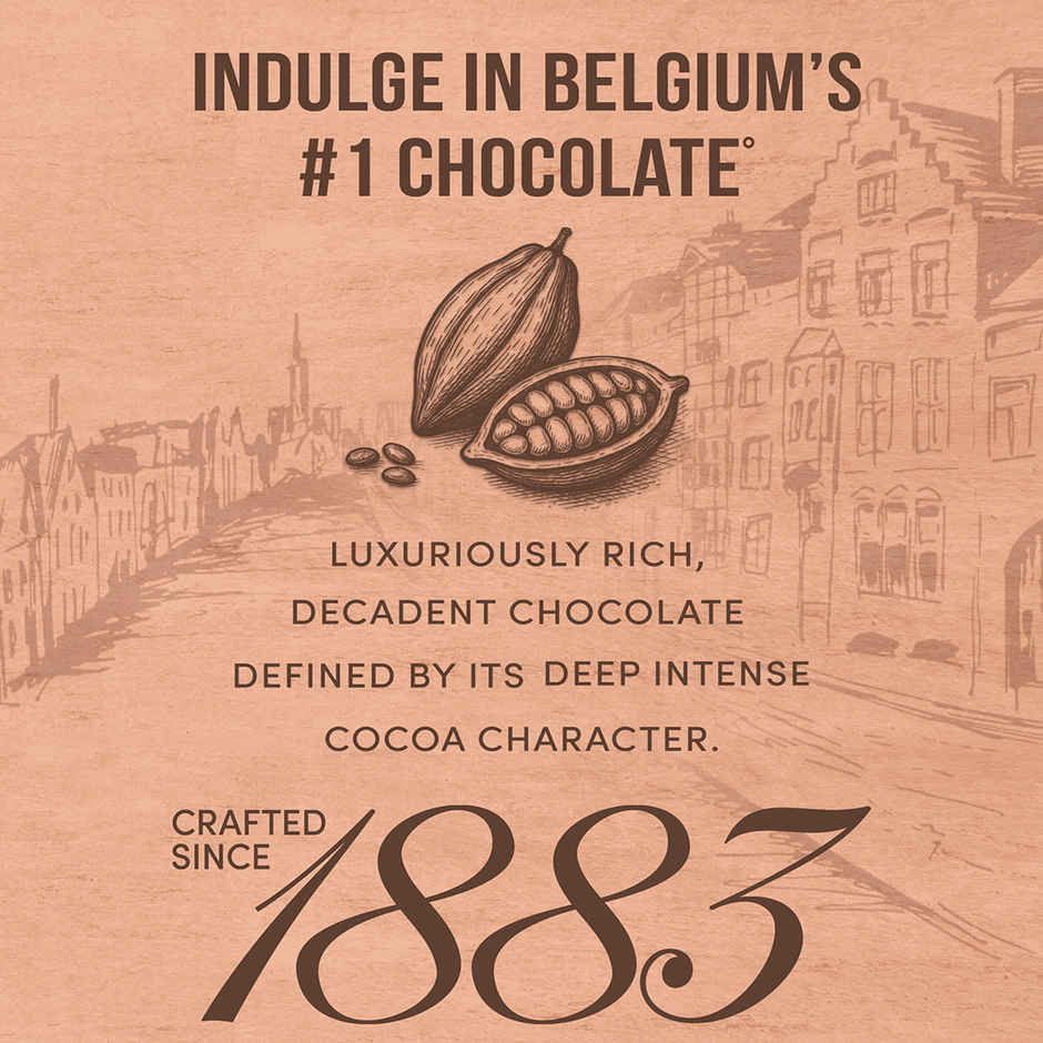 COTE D'OR Whole Hazelnuts Milk Premium Belgian Chocolate Bar