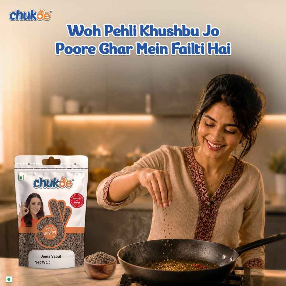 Chukde Cumin Whole Seeds (Jeera Sabut)