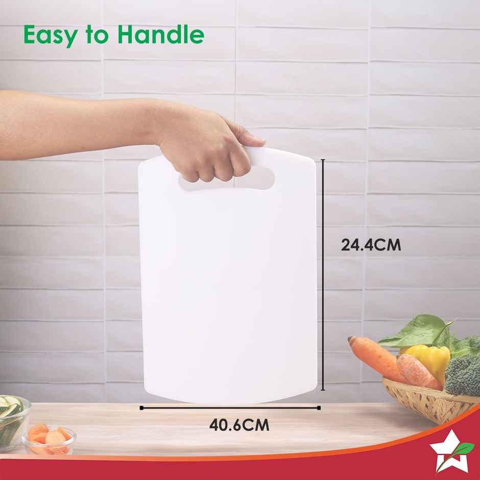 Wonderchef Ambrosia Vegetable Chopping Board | 16 Inch X 10 Inch | 6Mm Thickness