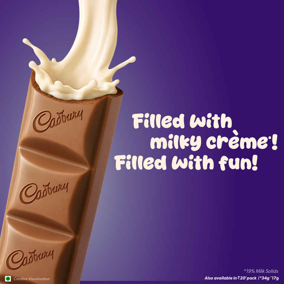 Cadbury Dairy Milk Milkinis Duo Pack Chocolate Bar Combo