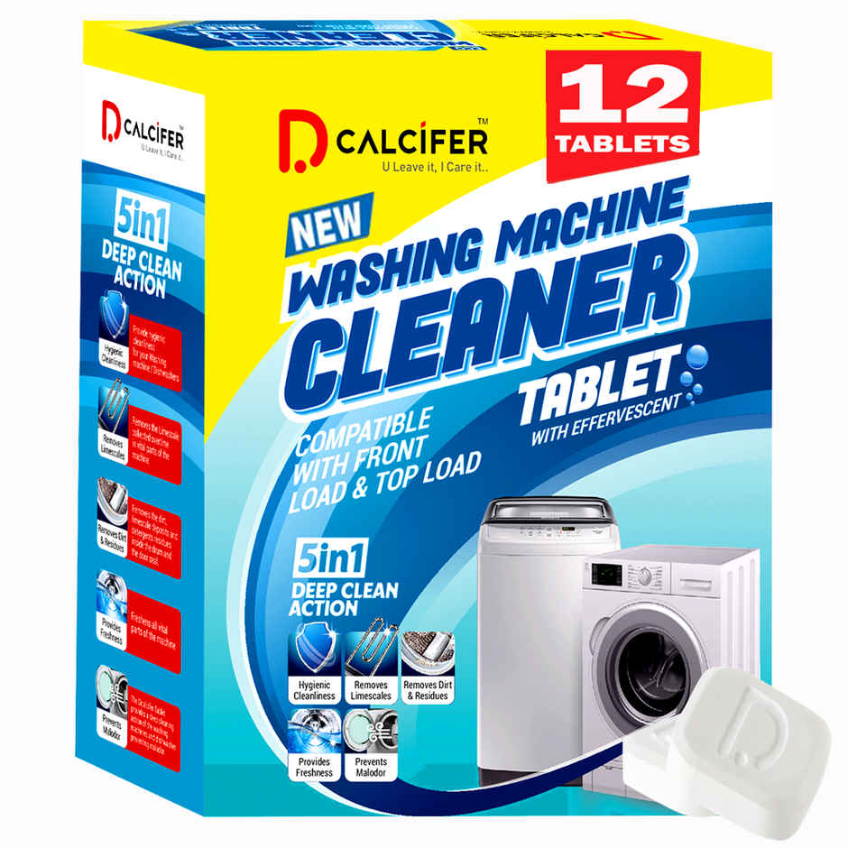 Dcalcifer Washing Machine Cleaner and Descaler Tablets