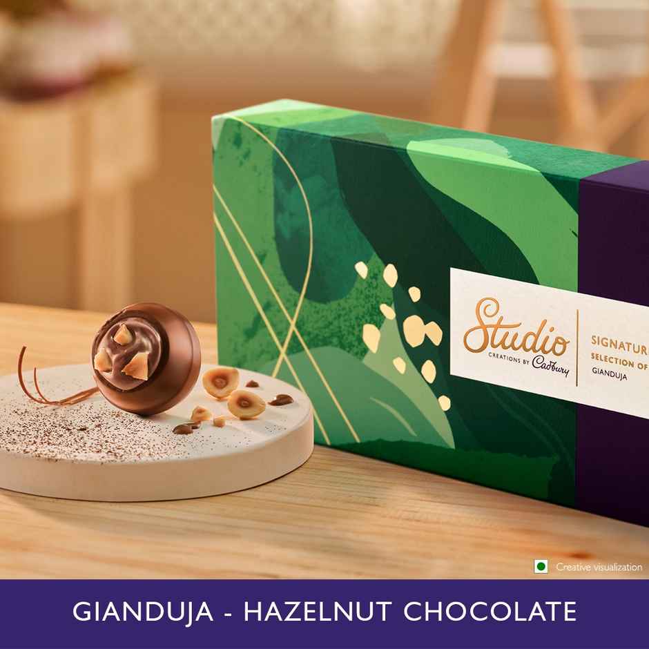 Cadbury Studio Gianduja Hazelnut Signature Pralines Chocolate