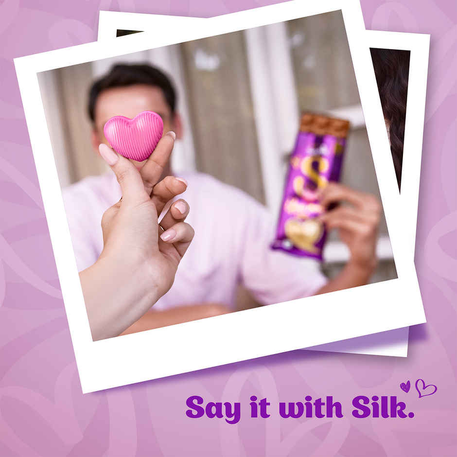 Cadbury Dairy Milk Silk Heart Blush Chocolate Bar