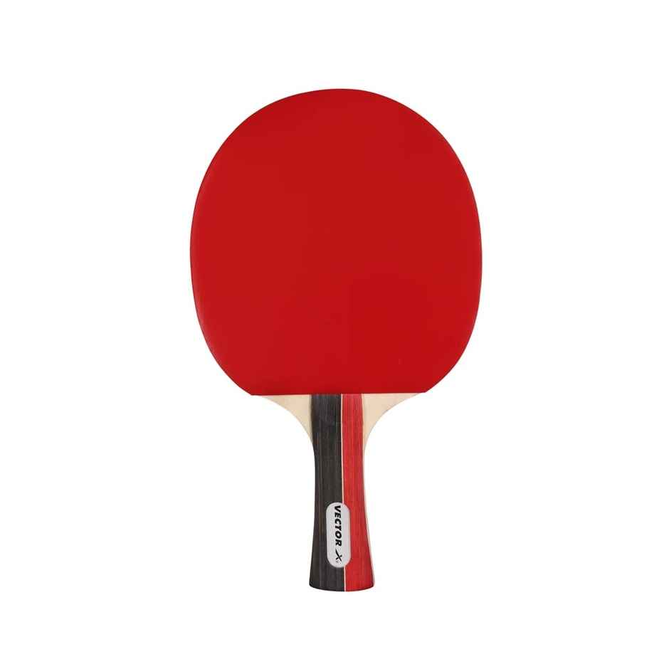 Vector X Bigwinn Table Tennis Racket | Black-Red