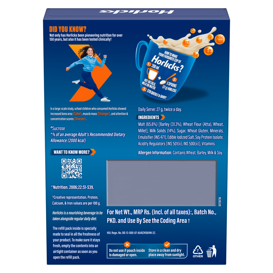 Horlicks Assorted Malt Based Food Drink Mix | For 5+ years Kids