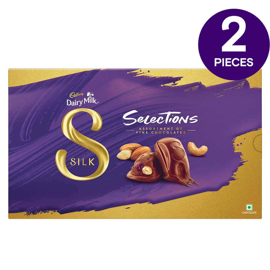 Cadbury Dairy Milk Silk Selections Assorted Chocolate Diwali Gift Pack Combo
