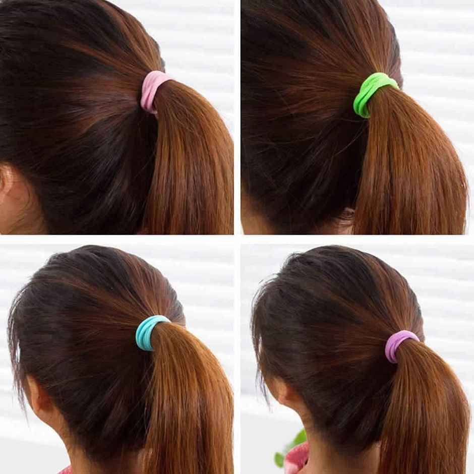 Rubber Band Hair
