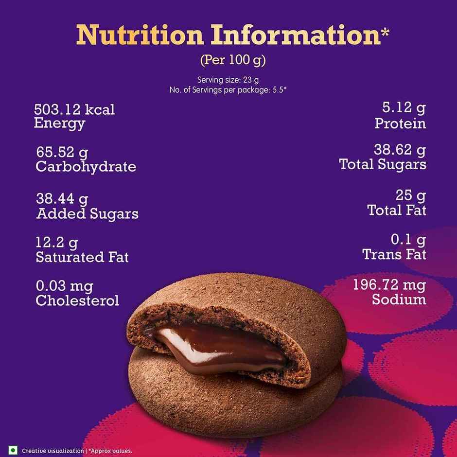 Cadbury Choc Filled Cookies Minion Pack
